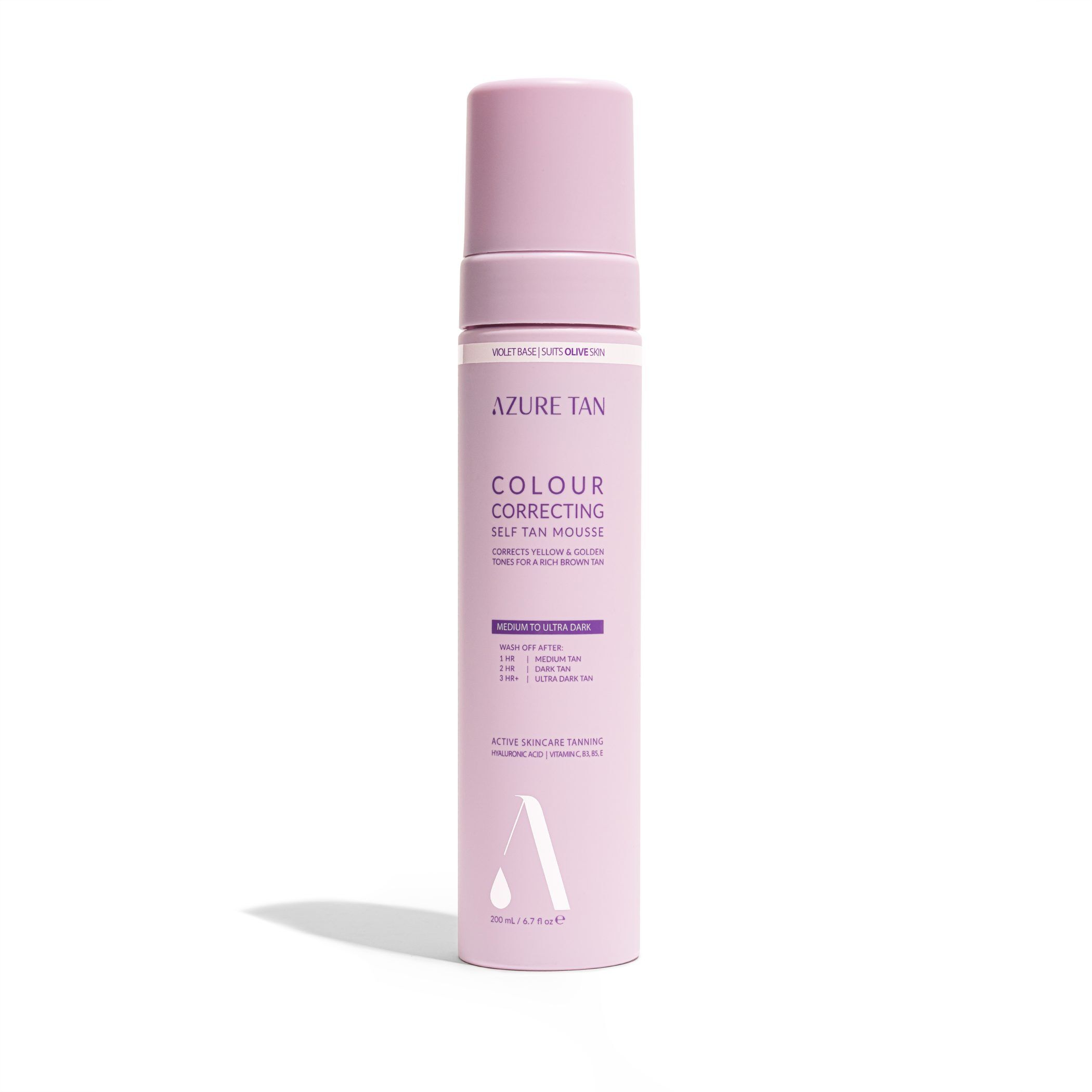 SELF TAN MOUSSE - VIOLET BASE - MEDIUM TO ULTRA DARK